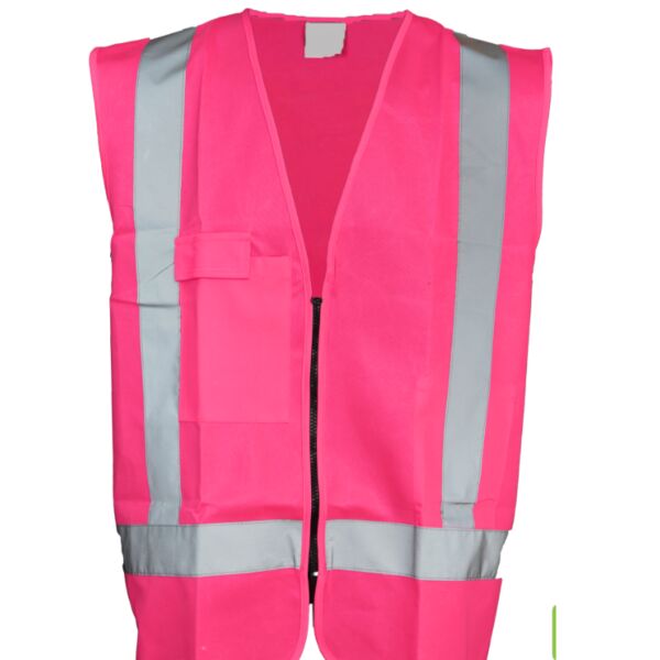 Pink Hi-Vis Vest Day/Night Thumbnail