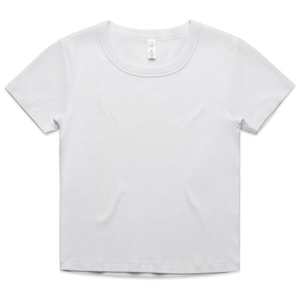 Wo's Organic Rib Baby Tee Thumbnail