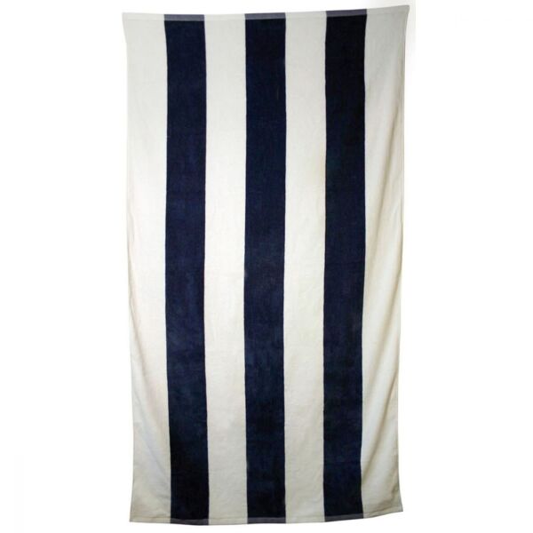 STRIPED TERRY VELOUR TOWEL Thumbnail