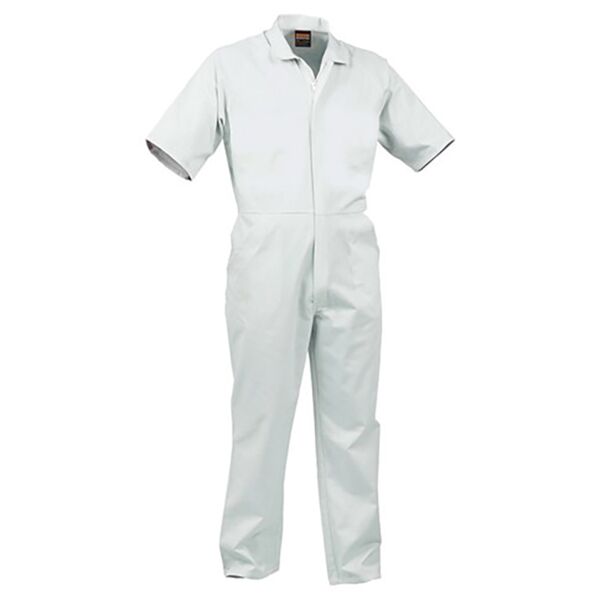 Overall Workzone Polycotton Food Industry Zip White Thumbnail