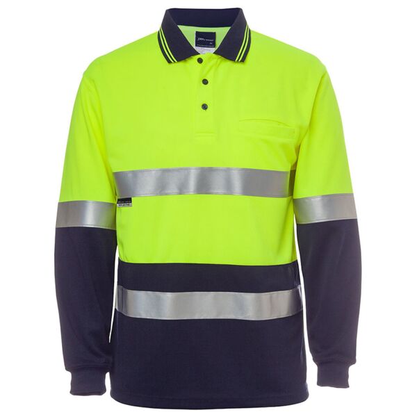 Hi Vis L/S (D+N) Traditional Polo Thumbnail