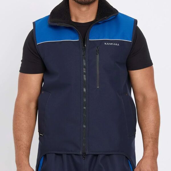 Stormforce Blue Sleeveless Vest Thumbnail