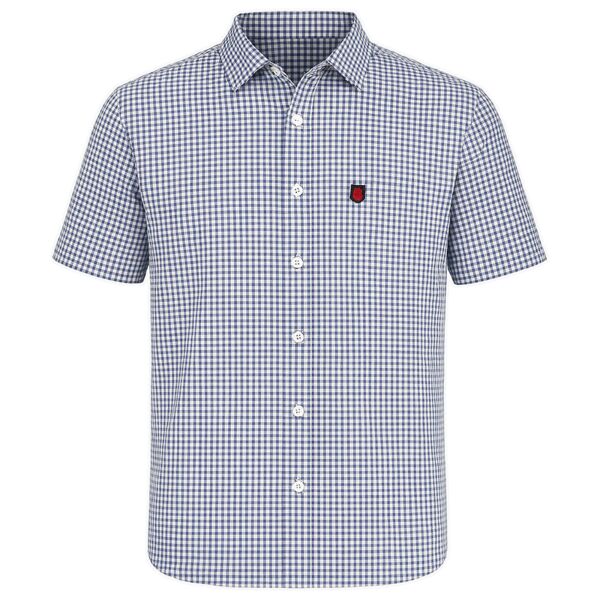 CheckMate Shirt - Navy Check Thumbnail