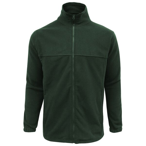 Mens Plain Micro Fleece Jacket Thumbnail